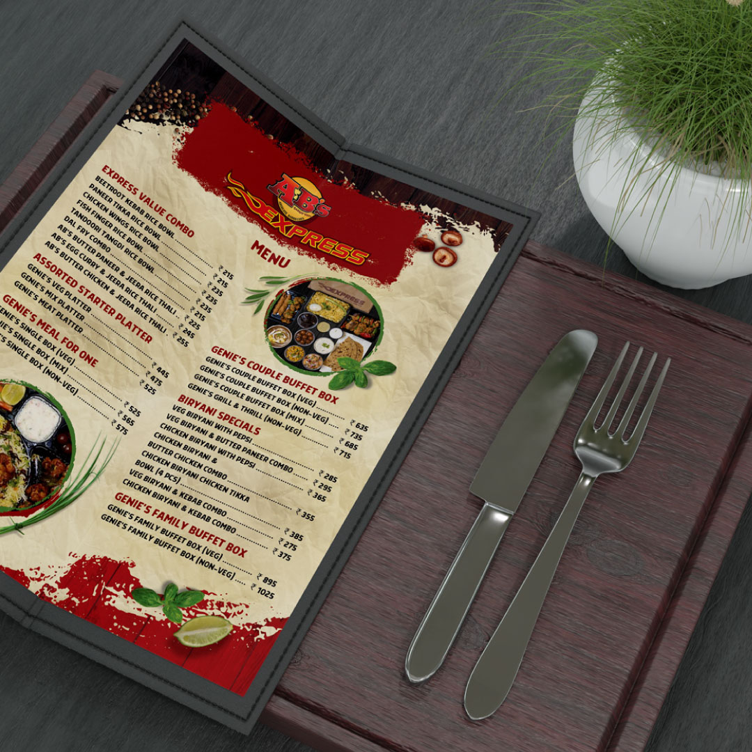 Menu Design